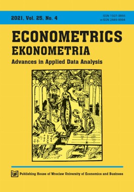 Econometrics 2021, vol. 25, no. 24