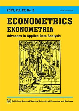 [OTWARTY DOSTĘP] Econometrics. Ekonometria 2023, vol. 27, no 2