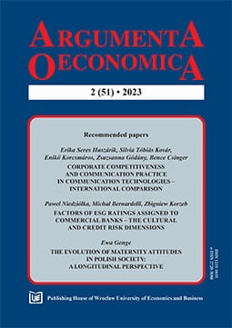 [OTWARTY DOSTĘP] Argumenta Oeconomica 2023, nr 2(51)