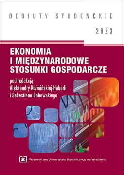 Biało-bordowa okładka serii, na środku kafelki ukazujące zarysy kontynentów i kolorowe wykresy liniowe.