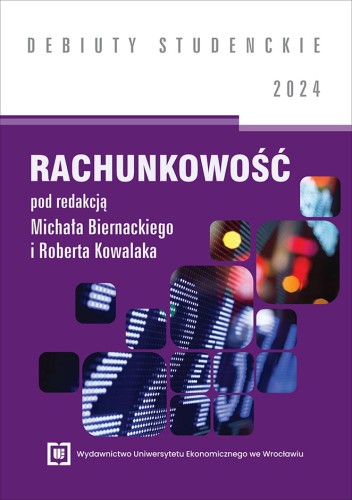 Biało -fioletowa okładka serii, na środku kafelki przedstawiające ciąg liczb.