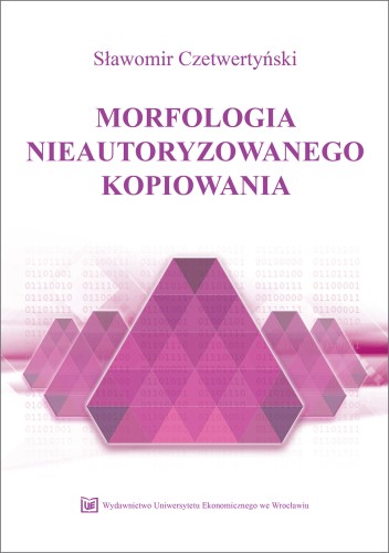 Sławomir Czetwertyński Morfologia nieautoryzowanego okładka