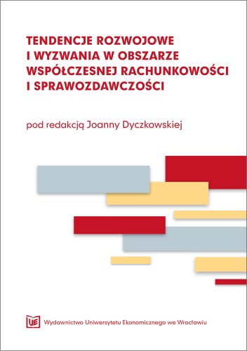 Joanna Dyczkowska, Tendencje rozwojowe i wyzwania, okładka