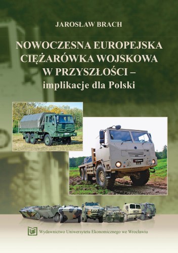 Jarosław Brach, nowoczesna ciężarówka wojskowa, okładka