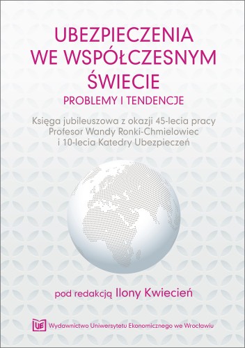 Ilona Kwiecień, Ubezpieczenia we współczesnym świecie, okładka