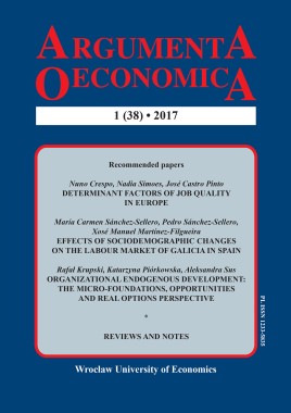 Argumenta Oeconomica 2017, no. 1(38)