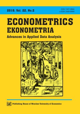 Econometrics 2018, vol. 22, no. 2 
