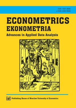 Econometrics, 2018, vol. 22, no. 1