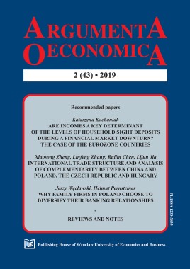Argumenta Oeconomica 2019, no. 2(43)