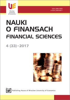 Nauki o Finansach, 2017, nr 4(33)