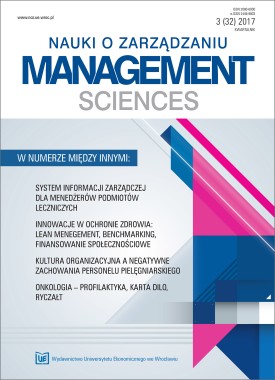 Nauki o Zarządzaniu, 2017, nr 3(32)