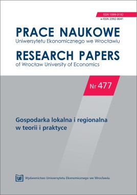 PN 477 Gospodarka lokalna i regionalna w teorii i praktyce