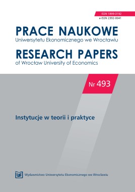 PN 493 Instytucje w teorii i praktyce