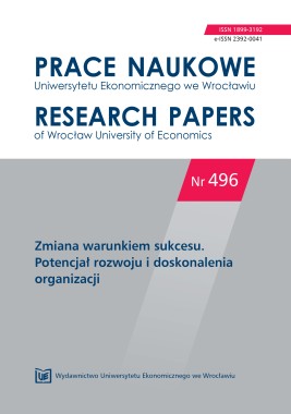 PN 496 Zmiana warunkiem sukcesu. Potencjał rozwoju i doskonalenia organizacji