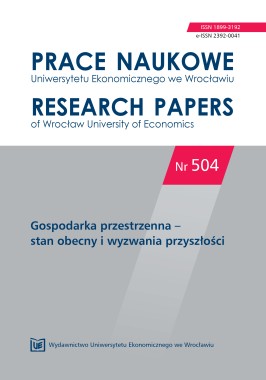 PN 504 Gospodarka przestrzenna - stan obecny i wyzwania przyszłości