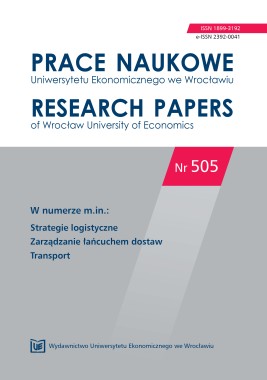 PN 505 Globalne i lokalne strategie logistyczne