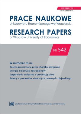 PN 542 Wybrane zagadnienia z bioekonomii