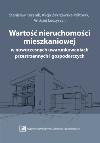 Korenik, Zakrzewska-Półtorak, Łuczyszyn, Wartość nieruchomości mieszkaniowej, okładka