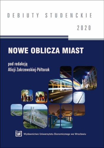 Alicja Zakrzewska-Półtorak, Nowe oblicza miast, okładka