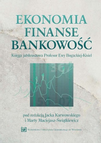Ekonomia Finanse Bankowość, okładka
