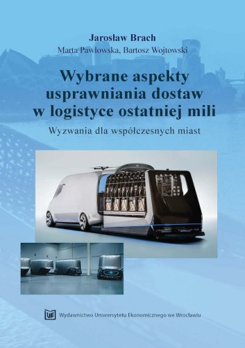 Jarosław Brach, Wybrane aspekty usprawniania dostaw, okładka
