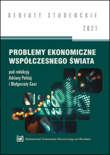 Zielono-biała okładka serii, na środku kafelki przedstawiające ciąg liczb ze znakiem  procentu na końcu.