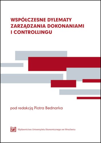 Bednarek, współczesne dylematy zarządzania dokonaniami