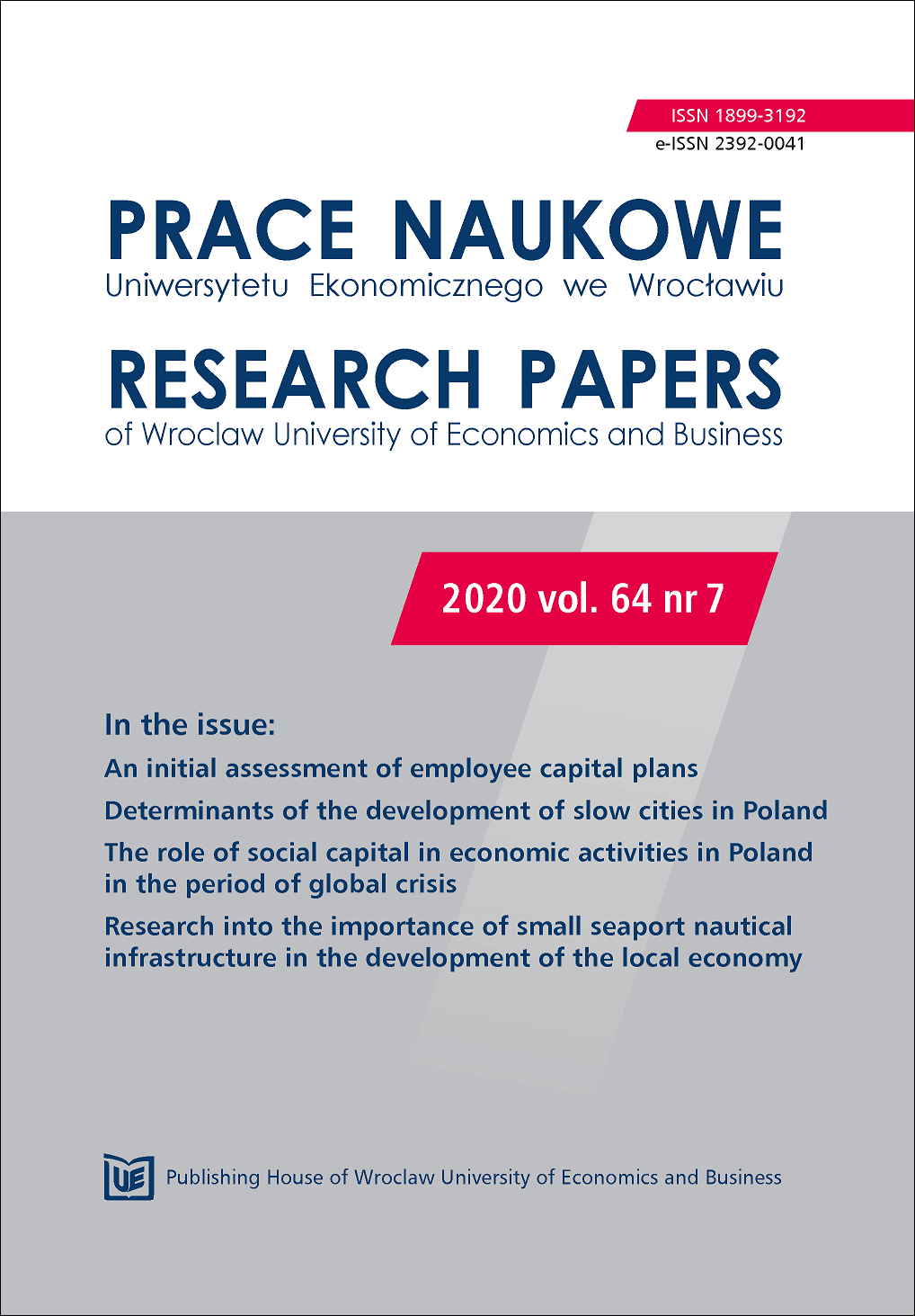 Prace Naukowe UEW-okładka